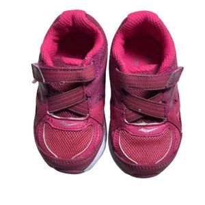 ❣️NEW Saucony Girls Baby Pink Shoes Size 4.5